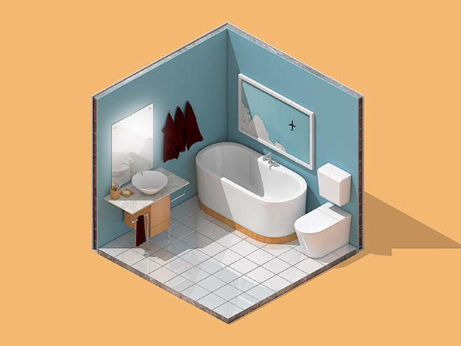 Mini Isometric Bathr...