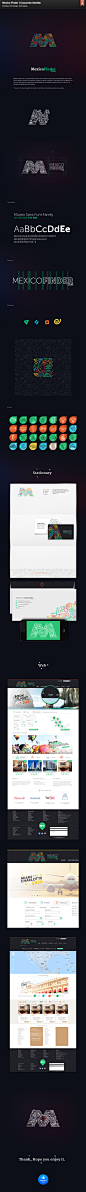 Mexico Finder | Corporate Identity on Behance