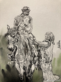 HI小马哥采集到中国画师(偏纸本)二