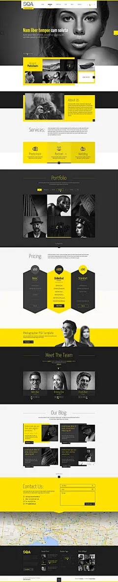 SQA — PSD Template #Web#