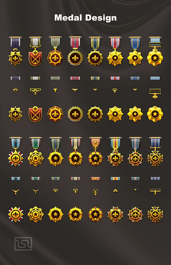 Medal Design : Medal Design-花瓣网