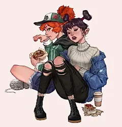 插画师 Ilse Harting ​ ​​​​