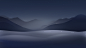 苹果 风景 夜晚 夜景 山脉 极简主义 星星 天空 简约 4K壁纸_彼岸图网