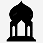 清真寺巴德沙希清真寺建筑图标 设计图片 免费下载 页面网页 平面电商 创意素材