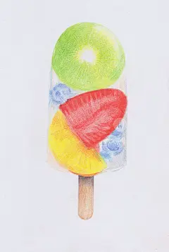 超写实、手绘、插画、彩铅、课程、教程、水溶性彩铅、零基础自学、资料、视频、图片、绘画、艺术、美术、简笔画、彩色简笔画入门、水彩、教学、彩铅画、成人美术、在线教育、少儿、施德楼、艺雅、辉柏嘉、纸、笔、电动橡皮擦、高光笔、铅笔、素描、又画、刀、绘本、书籍、橡皮擦