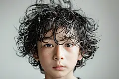 发型屋帅气小男孩发型