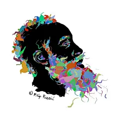 一组创意哈登头像插画，需要的可以

#NBA吐槽大会# ​​​​