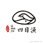 四目渔火锅Logo设计欣赏