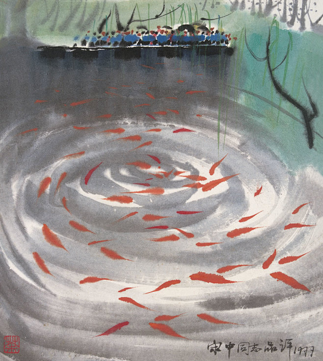 吴冠中（1919—2010），江苏宜兴人，当代著名画家、油画家、美术教育家。油画代表作有《长江三峡》、《北国风光》、《小鸟天堂》、《黄山松 ...