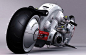 Automotive Concept Design: Cosmic Motors Detonator Futuristic Bike Concept