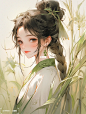 古风插画|二十四节气系列•小满