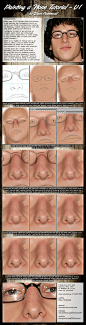 Painting a Realistic Nose Tutorial - V1 by *Packwood on deviantART