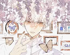 插画图集二次元薄涂人物男 (34)