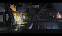 {插画系列}现代城市室内场景(插画)
