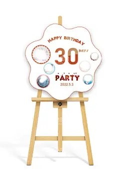 孩子满月展板  - 源文件下载【酷图网】孩子,简约,满月展板,百天海报,迎宾,异形花边展板