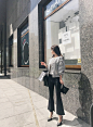 ▼SonYoonJoo▲181029图片_BP更新(灰白千鸟宫廷礼赞花纹小西装)_看图_孙允珠吧_百度贴吧