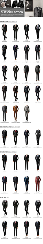 #男装##着装##打扮#Style | Men's #Suit Collection......... Men's one button suits, Men's two #button suits, Men's side vent suits, #Men's single breasted suits, Men's double breasted suits, Men's plus size suits ....... Fine Suit with right length and perfect sh