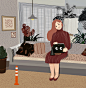 패션일러스트 (bag) by 율라 on Grafolio