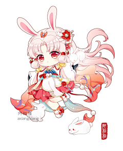 可爱采集到兔子
