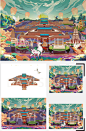 西安唐风景点图-古田路9号-品牌创意/版权保护平台