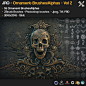 【新提醒】设计素材下载_zbrush/SP建筑装饰笔刷贴图素材第二套-55 Ornament Brushes + alphaheight maps - http://www.cgdream.com.cn