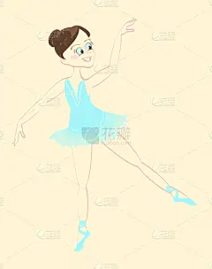 可爱的,自然美,芭蕾舞者,分离着色,白色,芭蕾短裙,粉色,表演者,图像