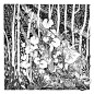black and white blackandwhite children's book ILLUSTRATION  ink drawing inkdrawing inkillustration monochrome pendrawing people