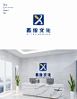 传媒公司logo设计｜字母创意