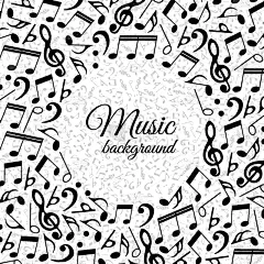 背景,音符,分离着色,白色,音乐,概念,图像,弯曲,庆祝,装饰