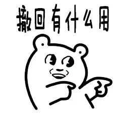 每次看见某某撤回一条消息，就感觉自己错过了一班车