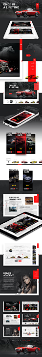 Racing School Template - WEB Inspiration