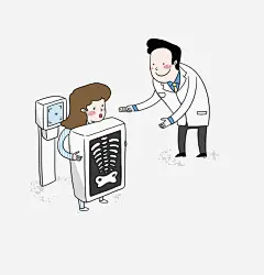 医生医院素材_新图网 https://ixintu.com 生病病人 患者 医护人员 医生医院 卡通人物 手绘平面 人物插画 彩绘水彩画