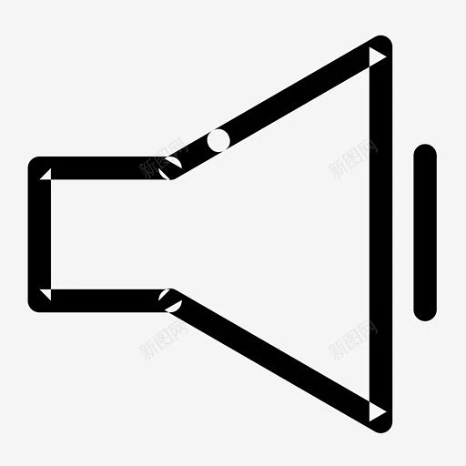 低音量噪音安静图标 页面网页 平面电商 创意素材图片_噪音素材图片素材-花瓣网