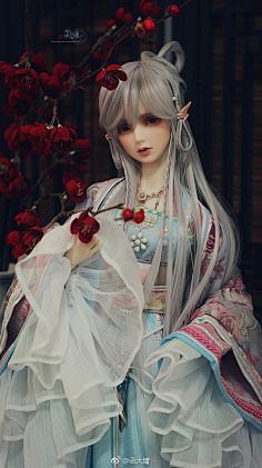 bjd-古装女-花瓣网|陪你做生活的设计师 | ;bjd娃娃/sd娃娃 69大女