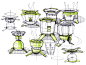 手绘， 工业设计，产品设计，普象网