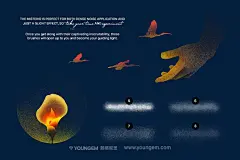 18款神秘复古颗粒噪点粗糙阴影手绘插画插图画笔绘画ps笔刷素材下载_颜格视觉
