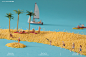 微缩世界小人国。小食材大世界, 小食材 大世界 Small foodBig world——摘自behance