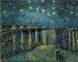 文森特·梵高，《罗纳河上的星夜》（1888）。巴黎奥赛博物馆收藏，Robert Khan-Sriber 夫妇捐赠，1975 年。©Musée d'Orsay, Dist. RMN-大皇宫/帕特里斯·施密特。