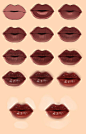 Lips tutorial by ryky.deviantart.com on @deviantART: 