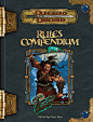 Rules Compendium (3.5) | Book cover and interior art for Dungeons and Dragons 3.0 and 3.5 - Dungeons & Dragons, D&D, DND, 3rd Edition, 3rd Ed., 3.0, 3.5, 3.x, 3E, d20, fantasy, Roleplaying Game, Role Playing Game, RPG, Open Game License, OGL, Wiza