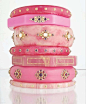 Stacked pink bangles@北坤人素材
