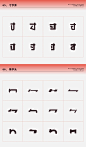 设计师福音！常用偏旁部首-设计变形速查手册_字体 : 平时做字常用的偏旁部首，几乎都在里边了，如果你对设计变形还没有足够的经验，那么这份诚意满满的速查手册，你一定会收藏起来！ 当然，设计和创意，是无穷无尽的，本手册中的举例，仅作示范和引导，该动脑的时候…