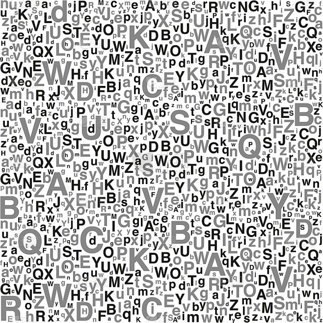 Pattern_letters素材-花瓣网