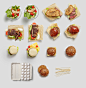 Food Mockup Bundle : Download all types of packages mockups. For Photoshop