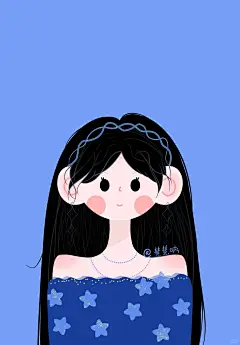 iPad绘画｜新手临摹Day2｜扁平插画（2/100） ：procreate 第2张✅ 临摹自@Yve手绘 #头像插画 #平板画画 #插画头像 #绘画头像 #扁平风插画 #新手学画画 #插画临摹 #手绘头像 #小白学画画 #IPAD手绘挑战 #简笔头像 #procreat #procreate绘画 #挑战坚持画画 #打卡画画 #临摹打卡 - 小红书