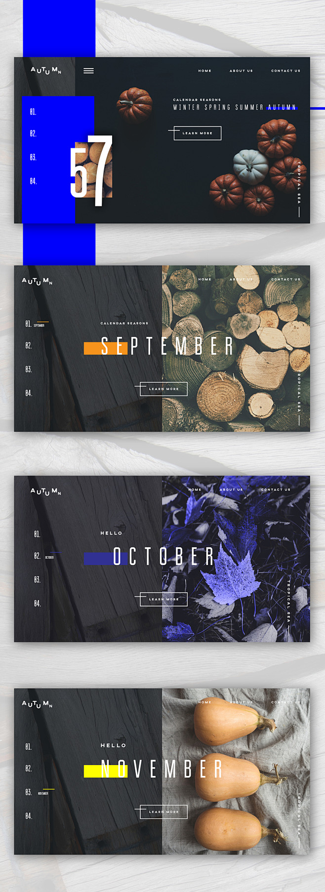 AuTuMn : Web Design