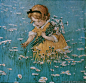 Amazon.com: Posterazzi Good Housekeeping May 1928 Picking daisies Poster Print by Jessie Willcox Smith, (18 x 24): Posters & Prints