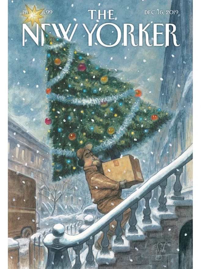 圣诞杂志封面纽约客一直是懂的