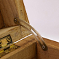 黄铜支撑杆小千斤复古老式首饰盒合页樟木箱礼品盒连接件五金配件-淘宝网