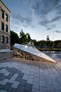 Joseph Venne Plaza by NIPPAYSAGE-Steve-Montpetit-05 « Landscape Architecture Works | Landezine